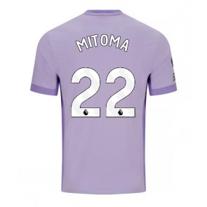 Billiga Brighton Kaoru Mitoma #22 Bortatröja 2025-26 Kortärmad